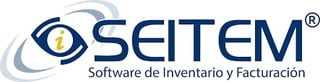 SEITEM logo - Inventory and invoicing software with eye icon and registered trademark symbol